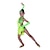 cheap Kids&#039; Dancewear-Latin Dance Dress Tassel Crystals / Rhinestones Performance Sleeveless High Spandex Cotton