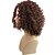 Χαμηλού Κόστους Συνθετικές Περούκες-Συνθετικές Περούκες Σγουρά Σγουρά Περούκα Κοντό Καφέ Συνθετικά μαλλιά Γυναικεία