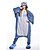 levne Kigurumi pyžama-Dospělé Pyžama Kigurumi Sova Zvířecí Pyžamo Onesie polar fleece Modrá Cosplay Pro Dámy a pánové Animal Sleepwear Karikatura Festival / Svátek Kostýmy / Leotard / Kostýmový overal