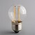 abordables Ampoules électriques-HRY 1pc 2 W Ampoules à Filament LED 180 lm E26 / E27 A60(A19) 2 Perles LED LED Haute Puissance Décorative Blanc Chaud Blanc Froid 220-240 V / 1 pièce / RoHs / CCC