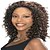 Χαμηλού Κόστους Συνθετικές Trendy Περούκες-Συνθετικές Περούκες Σγουρά Σγουρά Περούκα Μεσαίο Φυσικό Χρώμα Συνθετικά μαλλιά Γυναικεία