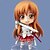 billiga Animefigurer-Anime Actionfigurer Inspirerad av SAO Swords Art Online Asuna Yuuki pvc 9.5 cm CM Modell Leksaker Dockleksak / Mer accessoarer / Mer accessoarer