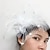 זול כובעים וקישוטי שיער-נוצה / רשת מרתקים / כיסוי ראש עם חתונת סתיו פרחונית 1 יחידה / אירוע מיוחד / כיסוי ראש ליום הנשים