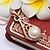 cheap Jewelry Sets-Women&#039;s Jewelry Set Necklace / Earrings Luxury Pearl Imitation Pearl Rhinestone Earrings Jewelry Golden / Silver For Daily Casual / Imitation Diamond