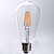cheap Light Bulbs-1pc 7 W LED Filament Bulbs 720 lm E26 / E27 ST64 8 LED Beads COB Waterproof Decorative Warm White 220-240 V / 1 pc / RoHS