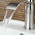 billige Klassisk-Baderom Sink Tappekran - Foss Nikkel Børstet Centersat Enkelt Håndtak Et HullBath Taps / Messing