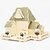 olcso Modellek és modellkészletek-Ház 3D építőjátékok Fából készült építőjátékok Modeli i makete Wood Model Fa Gyermek Felnőttek Játékok Ajándék