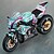 cheap Anime Action Figures-Animation Project Figma Miku Racing Miku --Motorcycle 1Pcs 19Cm