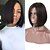 cheap Human Hair Wigs-Human Hair Glueless Full Lace / Glueless Lace Front / Full Lace Wig Straight Wig 130% Natural Hairline / African American Wig / 100% Hand Tied Women&#039;s Short / Medium Length Human Hair Lace Wig