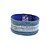 abordables Bracelet-Bracelets en cuir Femme Cuir Strass Imitation Diamant Luxe Bracelet Bijoux Bleu pour Mariage Soirée Quotidien Décontracté Sports