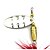 preiswerte Angelköder &amp; Fliegen-10 pcs Angelköder Buzzbait &amp; Spinnerbait Köder Löffel sinkend Schnell sinkend Bass Forelle Pike Seefischerei Fischen im Süßwasser Andere Feder Metal / Spinnfischen / Angeln Allgemein