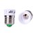 billige Lampesokler og kontakter-youoklight® 6pcs E27 til E14 lys lampe pære adapter converter - sølv + hvit