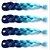 cheap Crochet Hair-Others Straight Synthetic Hair 1.8 Meter Hair Extension Micro Ring Hair Extensions Black Blue 1 Piece Curler &amp; straightener Women&#039;s Halloween Party Evening