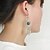 cheap Earrings-Women&#039;s Stud Earrings Feather Personalized Tassel European Folk Style Earrings Jewelry Bronze / Silver For Party Daily Casual