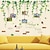 billige Veggklistremerker-Botanisk Wall Stickers Fly vægklistermærker,PVC 60X90X0.1