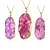 cheap Necklaces-Women&#039;s Crystal Pendant Necklace - Crystal, Gold Plated Purple Necklace Jewelry 1pc For Party, Daily