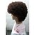 abordables Perruques de déguisement-Perruque Synthétique Ondulé Afro Afro Ondulé Perruque Court Cheveux Synthétiques Femme Perruque afro-américaine Marron StrongBeauty