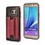 זול מגנים לטלפון &amp; מגני מסך-מגן עבור Samsung Galaxy Note 5 מחזיק כרטיסים / עם מעמד / מובלט כיסוי אחורי תבנית גאומטרית עור PU