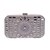 cheap Clutches &amp; Evening Bags-Bags Polyester / Metal Evening Bag Crystals for Event / Party / Formal Gold / Silver / Gray