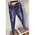 cheap Women&#039;s Pants-Women&#039;s High Rise Micro-elastic Jeans Pants Solid