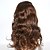olcso Valódi hajból készült, rögzíthető parókák-Emberi haj Csipke eleje Paróka stílus Hullámos haj Paróka Rövid Közepes Hosszú Emberi hajból készült parókák