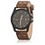 cheap Dress Classic Watches-Men&#039;s Wrist Watch Quartz Leather Black / White / Brown Analog White Black Khaki