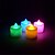 olcso Gyertyák és gyertyatartók-1db mini több színben vezetett elektronikus gyertya lámpa esküvői party karácsonyi dekoráció (véletlenszerű szín)