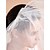 abordables Voiles de Mariée-Trois couches Bord coupé Voiles de Mariée Voiles Blush / Voiles pour cheveux courts avec Volants Tulle