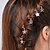 cheap Hair Jewelry-Women&#039;s Hair Ties For Casual Daily Alloy Golden Silver