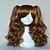 cheap Costume Wigs-Synthetic Wig Cosplay Wig Wavy Natural Wave Style Wig Brown Synthetic Hair Women&#039;s Wig hairjoy