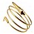 billiga Modearmband-Manschett Armband Manschett Fest Kontor Ledigt Vintage Legering Armband Smycken Guld / Silver Till Party