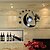 cheap Mirrors Wall Clocks-Rome Number Square Wall Acrylic Crystal Mirror Clock TV Background Wall Clock Clock Four Bedroom