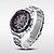 cheap Sport Watches-WEIDE Men&#039;s Wrist Watch Digital Watch Quartz Digital Japanese Quartz Stainless Steel Silver 30 m Water Resistant / Waterproof Alarm Calendar / date / day Analog - Digital Charm - Red Blue Silver