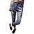 cheap Women&#039;s Pants-Women&#039;s High Rise Micro-elastic Jeans Pants Solid