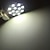 olcso Kéttűs LED-es izzók-1.5W G4 LED szpotlámpák 12 led SMD 5050 Meleg fehér Hideg fehér 70-90lm 3500/6000K AC 12V
