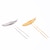 cheap Hair Jewelry-Women Casual Alloy Feather Hairpin Hair Accessories 1pc