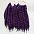 abordables Crocheter les cheveux-Tresses Twist La Havane Kanekalon Violet Extensions de cheveux 12&quot; 35cm 45cm 24 &quot; Cheveux Tressée