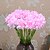 abordables Fleurs artificielles-Soie Style Simple Bouquet Fleur de Table Bouquet