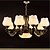 cheap Chandeliers-Country Mini Style Chandelier Uplight For Living Room Bedroom Dining Room Study Room/Office Kids Room Hallway Garage Warm White 110-120V