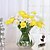Недорогие Искусственные цветы-Полиуретан Свадебные цветы Букет Букеты на стол Букет 10
