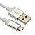 Χαμηλού Κόστους Καλώδια &amp; Φορτιστές-Micro USB 2.0 / USB 2.0 Καλώδιο &lt;1m / 3ft Πλεκτό Πλαστική ύλη Προσαρμογέας καλωδίου USB Για