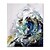 halpa Abstraktit taulut-Hang-Painted öljymaalaus Maalattu - Abstrakti European Style Kehyksellä / Venytetty kangas