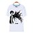 voordelige Cosplay anime hoodies en T-shirts voor dagelijks gebruik-geinspireerd door Tokyo Ghoul Ken Kaneki Anime Cosplaykostuums Cosplay T-shirt Print Korte mouw Top Voor Heren