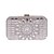 cheap Clutches &amp; Evening Bags-Bags Polyester / Metal Evening Bag Crystals for Event / Party / Formal Gold / Silver / Gray