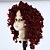 cheap Synthetic Trendy Wigs-Synthetic Hair Wigs Curly Capless Short Red