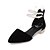cheap Women&#039;s Flats-Women&#039;s Shoes Flat Heel Ankle Strap / Pointed Toe Flats Office &amp; Career / Dress / Casual Black / Red