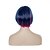 Χαμηλού Κόστους Συνθετικές Trendy Περούκες-Συνθετικές Περούκες Ίσιο Ίσια Περούκα Ουράνιο Τόξο Συνθετικά μαλλιά Γυναικεία Πολύχρωμο hairjoy
