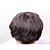 זול חתיכות שיער אנושי וטופיות-שיער אנושי פיאות ישר מונופילמנט / 100% קשירה ידנית