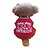abordables Ropa para perro-Perro Camiseta Letra y Número Cosplay Ropa para Perro Transpirable Rojo / Blanco Disfraz Algodón S M