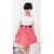 cheap Casual Dresses-Kids Little Girls&#039; Dress Polka Dot Daily Ruffle Bow Red Sleeveless Sweet Dresses Fall Spring